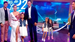 Luz de Luna 2: Luciana, hija de André Silva, se robó el show durante conferencia de prensa