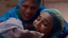 Luz de Luna 4: Alma dio a luz a Yolandita y León lloró de emoción