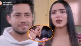 Mabel lloró al ver a Marvin y lo besó apasionadamente