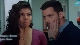 Martina cacheteó a Luciano por defender a León