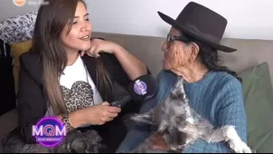 Abuelita de 103 años contó en vivo cómo regresó a casa su perrito Raylu