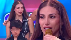 Allison Pastor lloró en vivo al dedicarle mensaje a su hijo Lucas