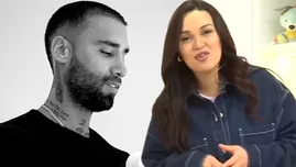 Angie Arizaga y Jota Benz: "Nos peleamos por tener más tiempo con el bebé".