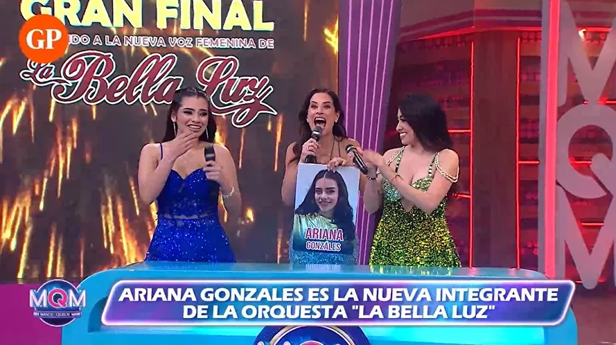 Ariana Gonzales ganó un lugar en La Bella Luz.