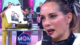 Brenda Carvalho lloró con sorpresa sobre su papá. | Fuente: MQM
