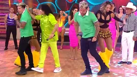 ¿Brenda Carvalho se burló de Mario Hart por bailar así huayno?