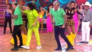 ¿Brenda Carvalho se burló de Mario Hart por bailar así huayno?