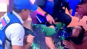 La Carlota se 'descompensó' EN VIVO por fuerte sorpresa