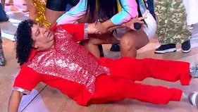 'La Carlota' se "desmayó" en vivo tras bailar axé con Axé Bahía