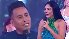 Christian exponiendo a Pamela | Composición: Katherine Lozano | Fuente: América Televisión