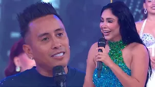 Christian exponiendo a Pamela | Composición: Katherine Lozano | Fuente: América Televisión