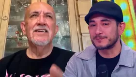 Christopher Gianotti lloró ante cámaras por sorpresa de su papá