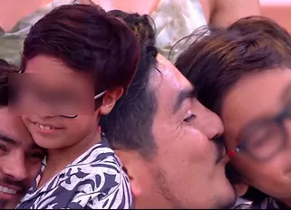 Erick y su hijo | Composición: Katherine Lozano