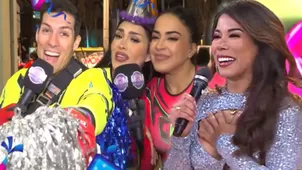 Karen Dejo se emocionó con mensajes de sus amigos de EEG por su cumpleaños