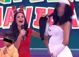 ExMiss Grand Perú anunció en vivo su embarazo