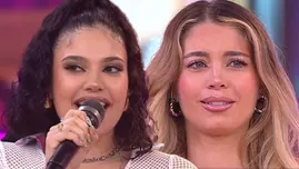 Flavia Laos se emocionó con elogios de su hermana Kiara Laos