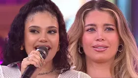 Flavia Laos se emocionó con tiernas palabras de su hermana Kiara