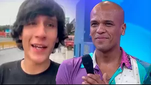 Gaspar de Al Fondo Hay Sitio lloró por mensaje de su hijo mayor