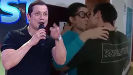 Gino Pesaressi y su reacción al recordar apasionado beso en novela | Fuente: MQM