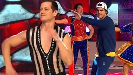 Valentino y Gino Pesaressi se batieron a un duelo de baile.