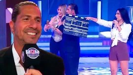 Gregorio detrás de cámaras | Fuente: América Televisión