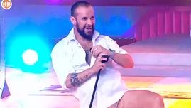 Hermano de Allison Pastor se presentó en TV con sexy baile. | Fuente: América Televisión