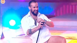 Hermano de Allison Pastor se presentó en TV con sensual baile