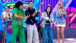 Erick Elera enseñó a bailar a Anthony Aranda y Laura Huarcayo. | Fuente: América Televisión