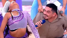 Hija de Pamela López enseñó acrobacia a Erick Elera y terminó mal