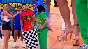 Jenko del Río reapareció como 'combatiente' y corrió en tacones