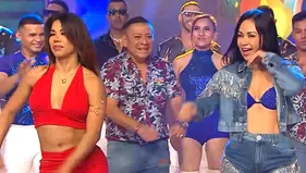 Karen Dejo y Linda Caba se enfretaron en duelo de baile