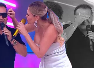 Laura le quitó los lentes a Orderique | Composición: Katherine Lozano