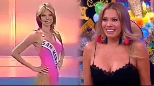 Laura recordó su paso en el Miss Perú | Composición: Katherine Lozano