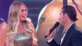 Laura Huarcayo se emocionó por piropo de Gregorio Pernía El "Titi"