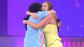 Laura Huarcayo y 'La Carlota' tuvieron emotivo reencuentro