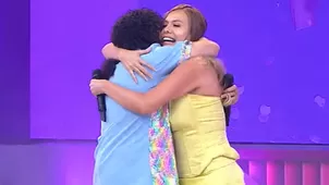 Laura Huarcayo y 'La Carlota' tuvieron emotivo reencuentro