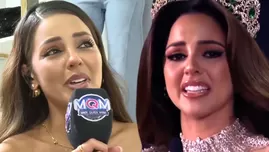 Luciana Fuster lloró al recordar su despedida del Miss Grand International 2023.