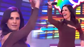 María Pía Copello desató locura con ‘Serpiente’ de Armonía 10