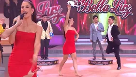 María Pía Copello lanzó sus tacos para bailar en vivo marinera