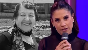 María Pía Copello y la sentida despedida a doña Zoila, mamá de Carloncho