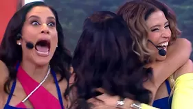 María Pía enloqueció tras ganar reto a hermanas de Said Palao