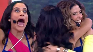 María Pía enloqueció tras ganar reto a hermanas de Said Palao