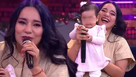 Marianita Espinoza presentó en vivo a su hija Mariann