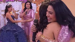 Maricarmen Marín emocionó hasta las lágrimas a quinceañera