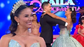 Maricielo Effio se convirtió en quinceañera y tuvo majestuoso baile con Anthony Aranda