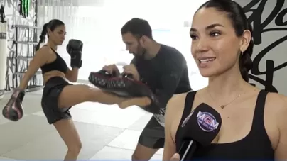 Maricielo Gamarra sorprendió con talento para Muay Thai