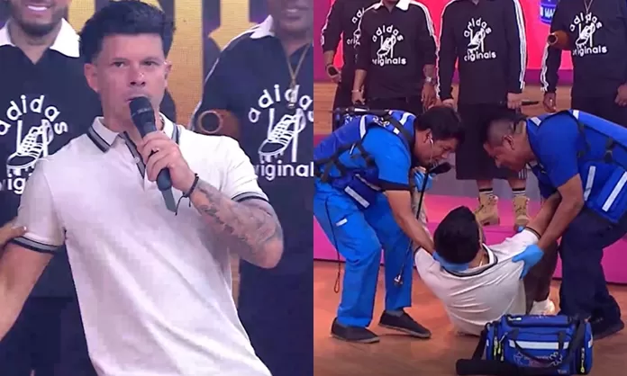 Mario Hart se desmayó en vivo y fue atendido de emergencia