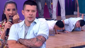 Mario Hart fue derrotado por concursante en reto de planchas