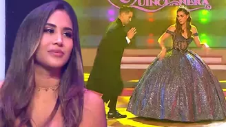 Melissa Paredes y su reacción por el baile de Anthony Aranda y Vania Torres