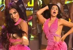 Michelle Soifer se sacó los zapatos para duelo de baile contra Gabriela Herrera y Allison Pastor